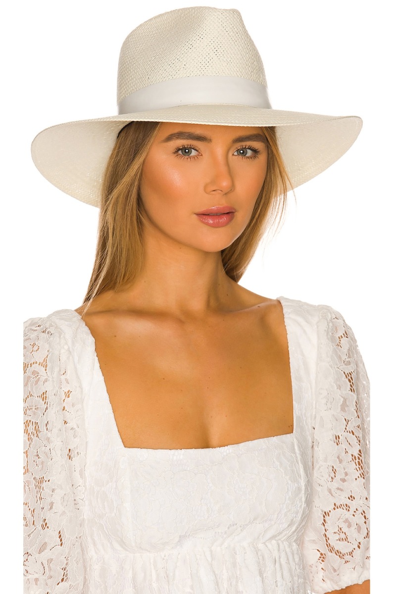 Hat in White from Revolve GOOFASH
