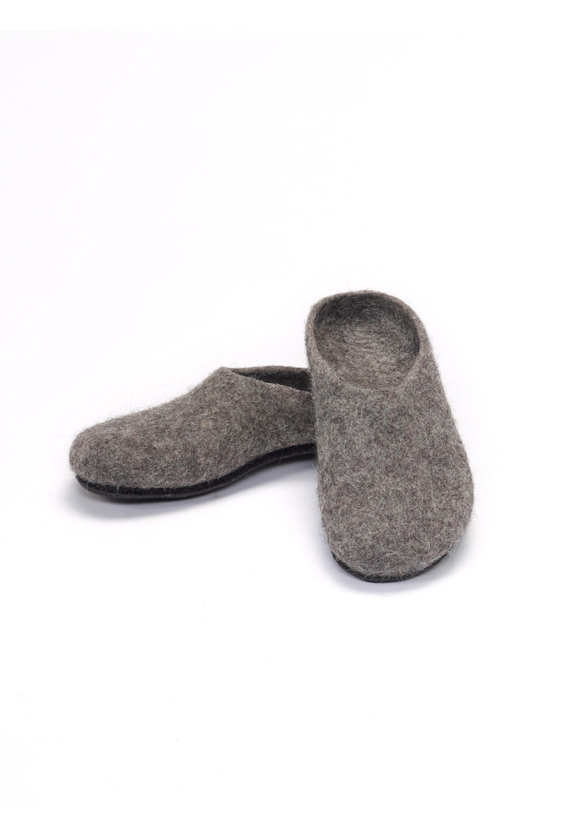 Hessnatur - Grey - Women's Slippers GOOFASH