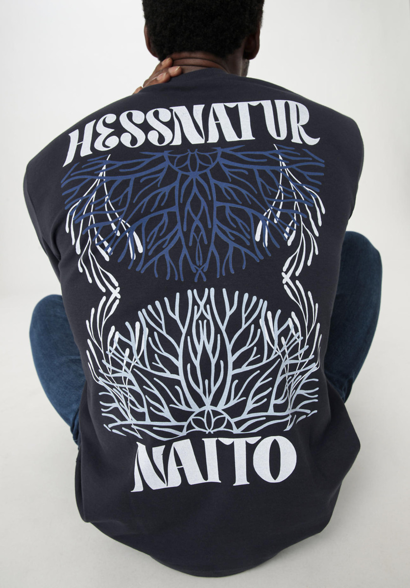 Hessnatur - Man T-Shirt - Blue GOOFASH