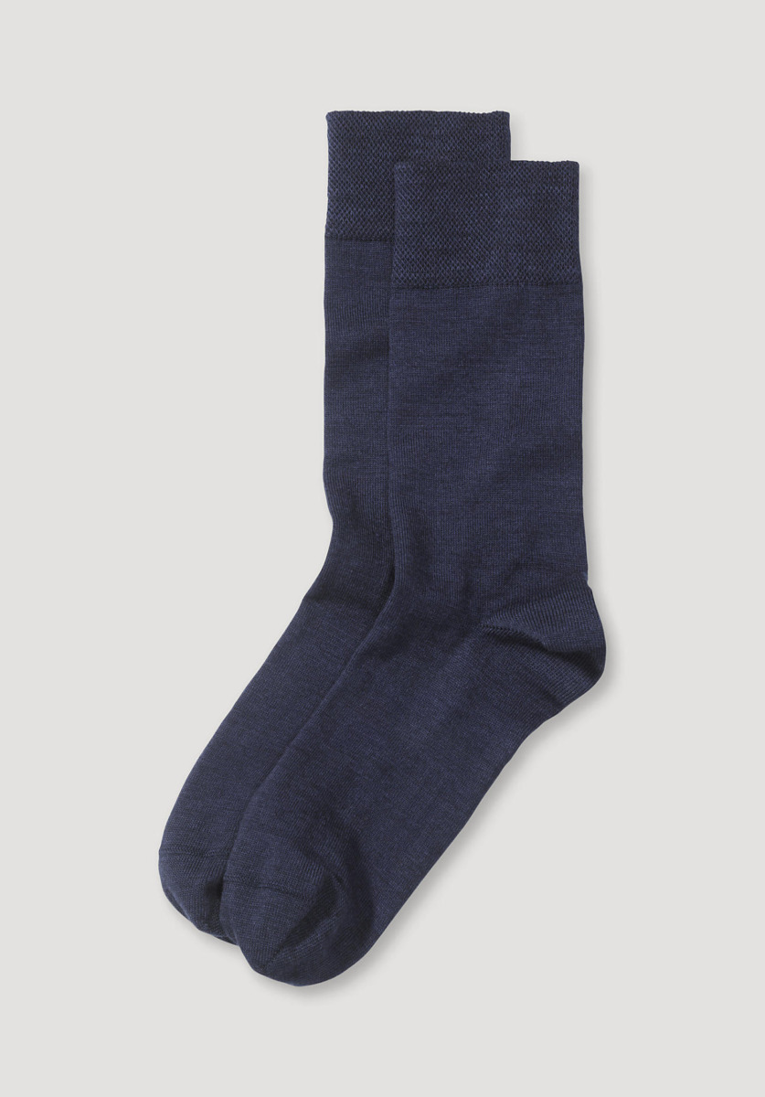 Hessnatur Socks Blue Woman GOOFASH
