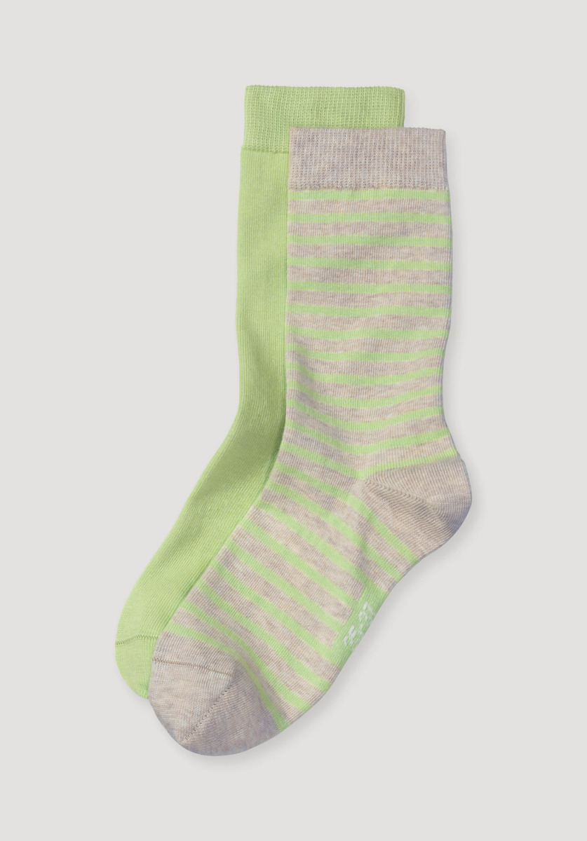 Hessnatur Socks Green Ladies GOOFASH