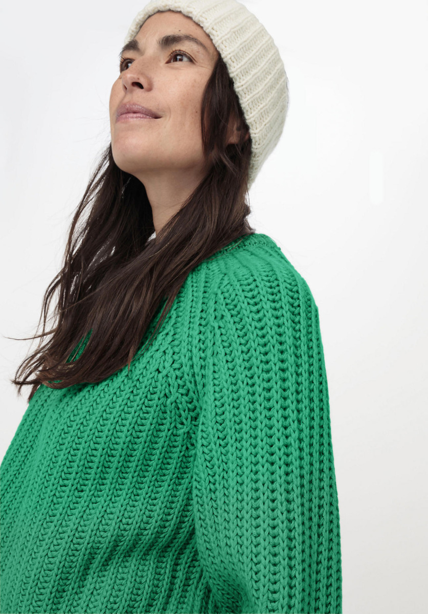 Hessnatur - Sweater in Green GOOFASH