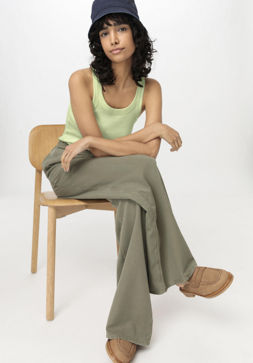 Hessnatur - Woman Green Top GOOFASH