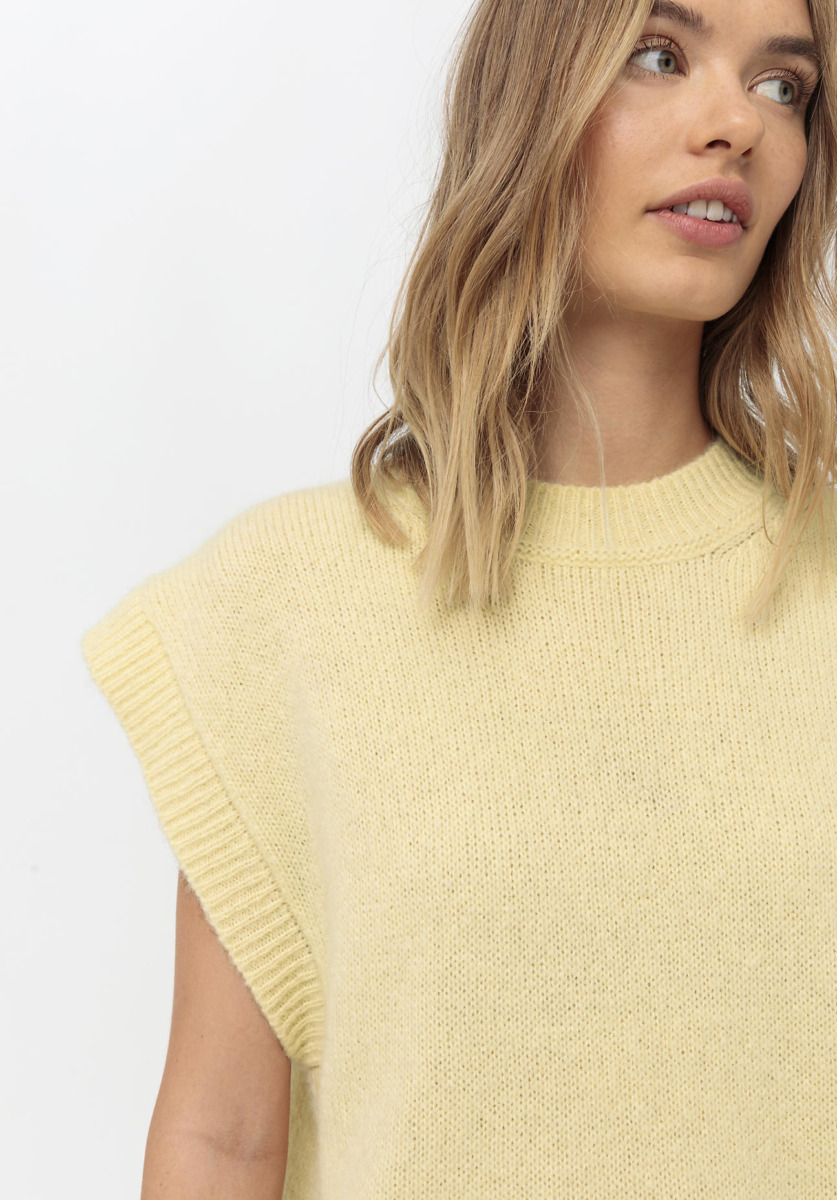 Hessnatur - Women Sweater - Yellow GOOFASH