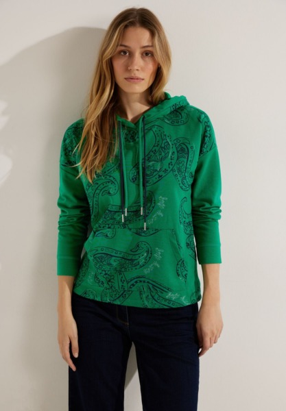 Hoodie in Green for Woman from Cecil GOOFASH