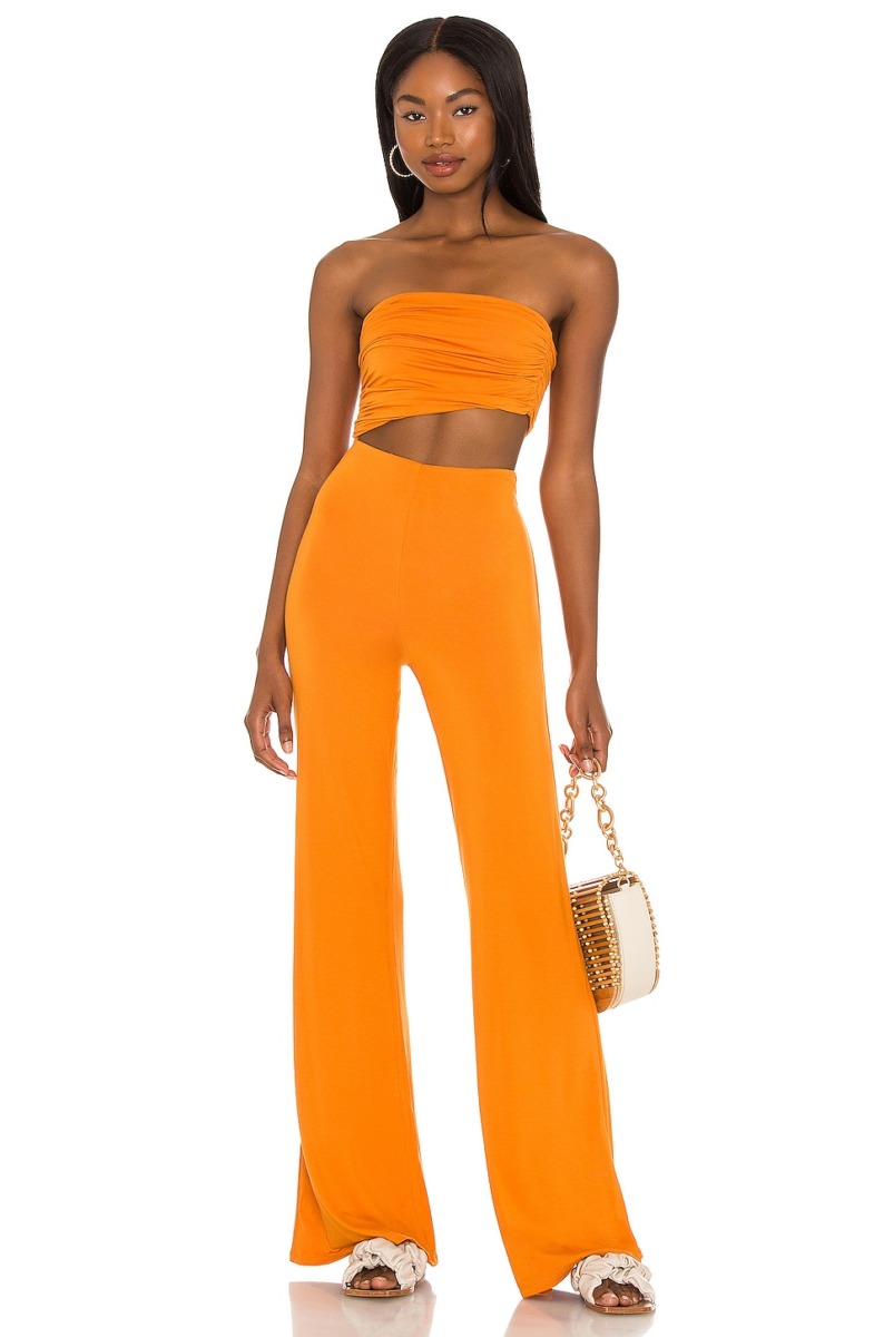 House of Harlow 196 Orange Jumpsuit for Woman from Revolve GOOFASH