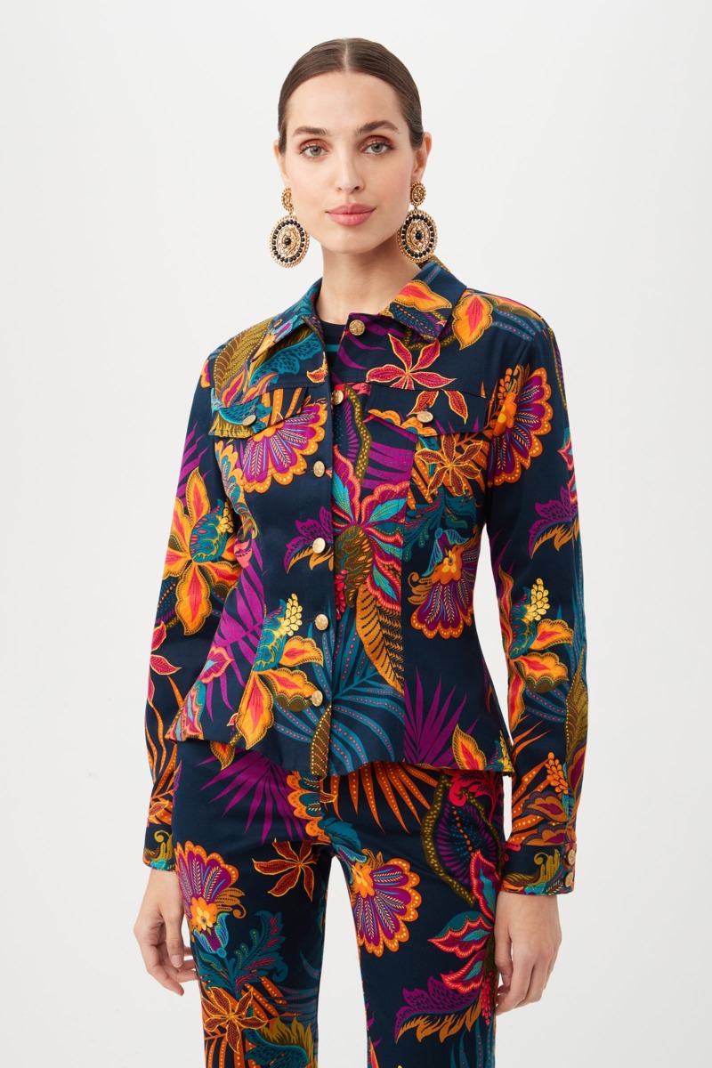 Jacket in Multicolor for Women by Trina Turk GOOFASH
