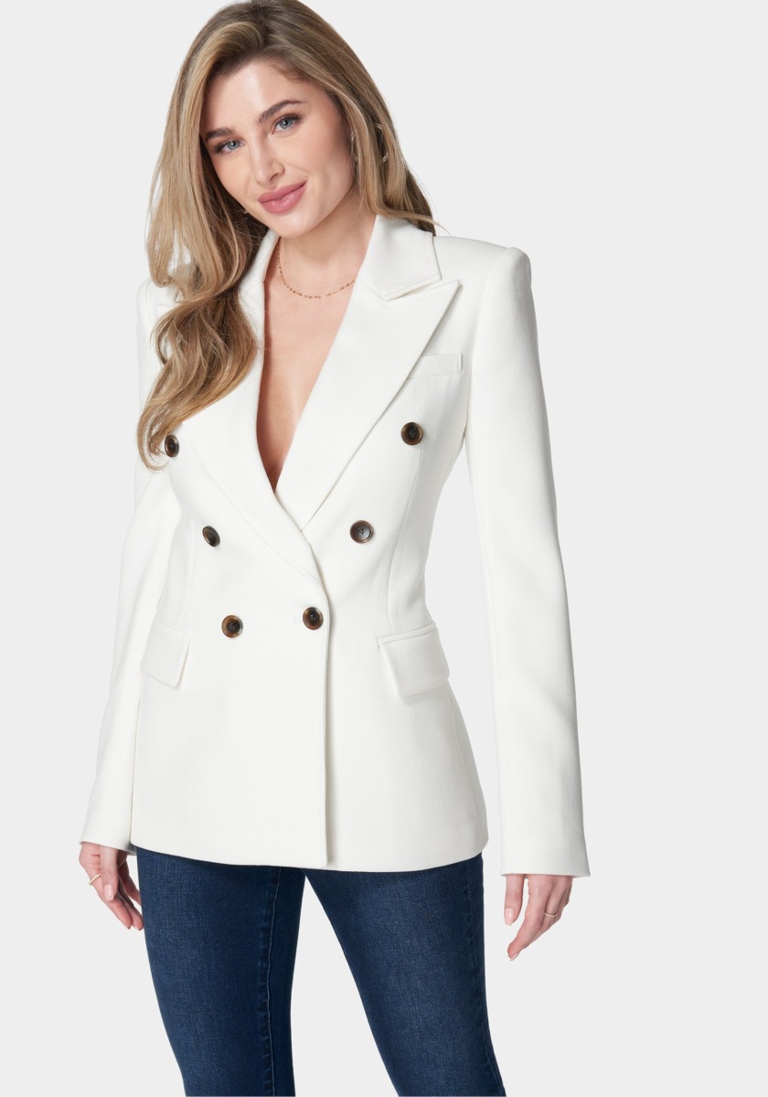 Jacket in White for Woman from Bebe GOOFASH