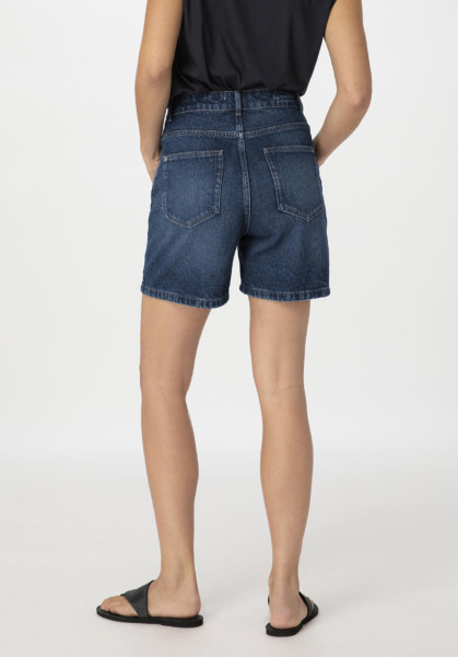 Jeans Shorts Blue - Ladies - Hessnatur GOOFASH