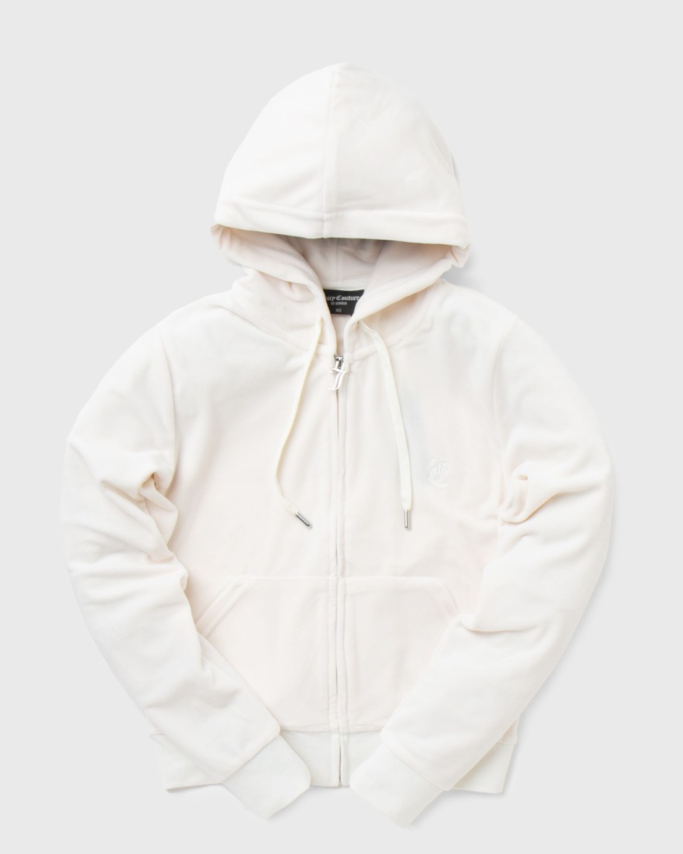 Juicy Couture Hoodie White at Bstn GOOFASH