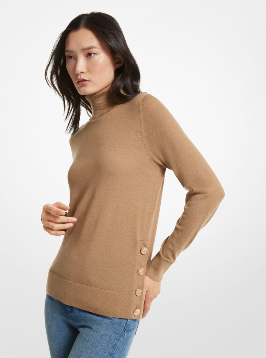 Jumper Camel for Woman by Michael Kors GOOFASH