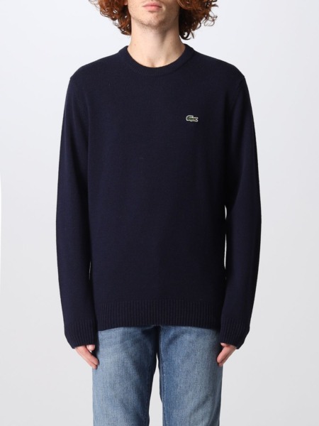 Jumper in Blue for Man by Giglio GOOFASH