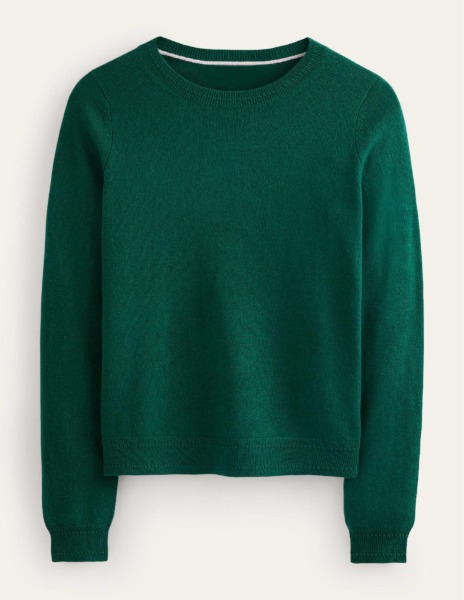 Jumper in Green for Woman by Boden GOOFASH