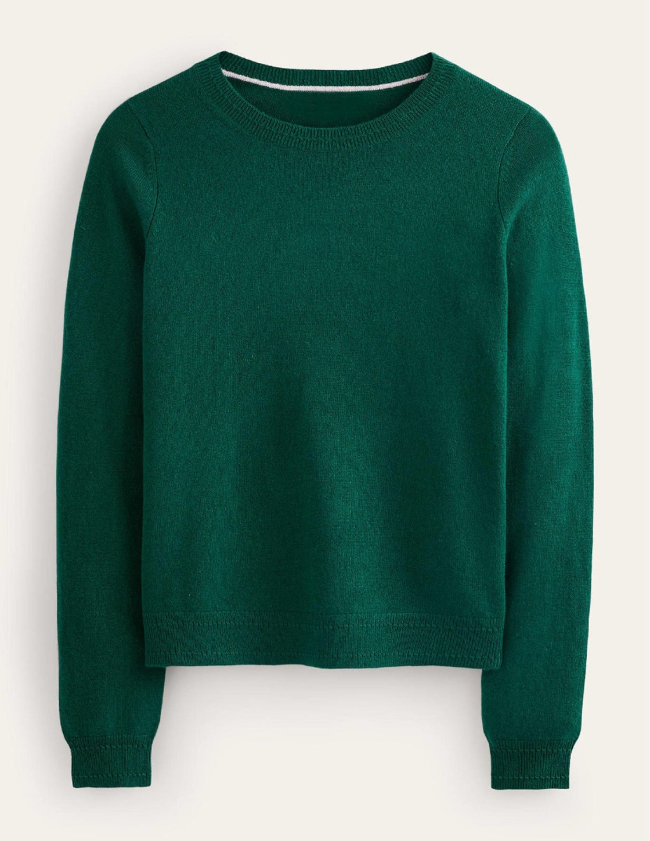 Jumper in Green for Woman by Boden GOOFASH