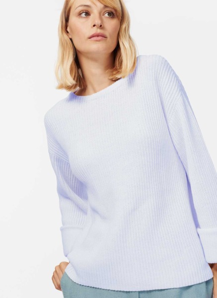 Jumper in White for Women from Brora GOOFASH