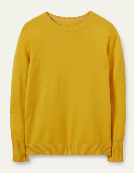 Jumper in Yellow for Woman by Boden GOOFASH