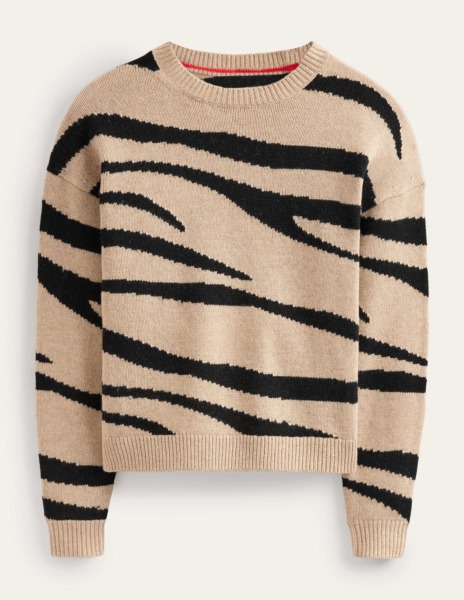 Jumper in Zebra for Woman from Boden GOOFASH