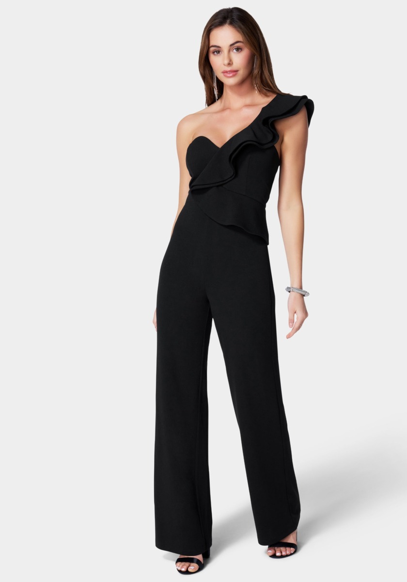 Jumpsuit in Black for Women by Bebe GOOFASH