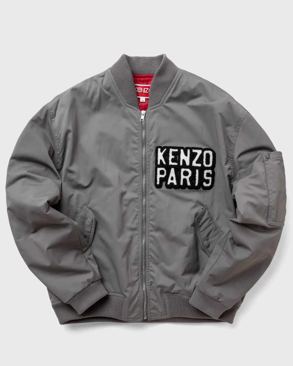 Kenzo Bomber Jacket Grey from Bstn GOOFASH