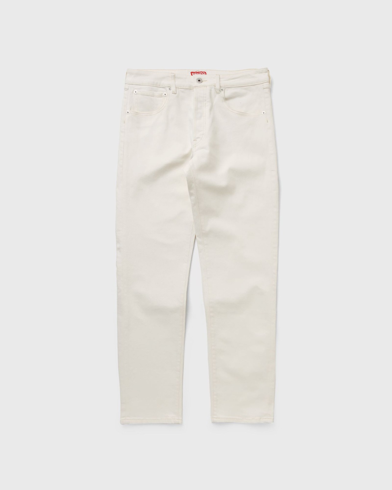 Kenzo - Man Slim Jeans in White from Bstn GOOFASH