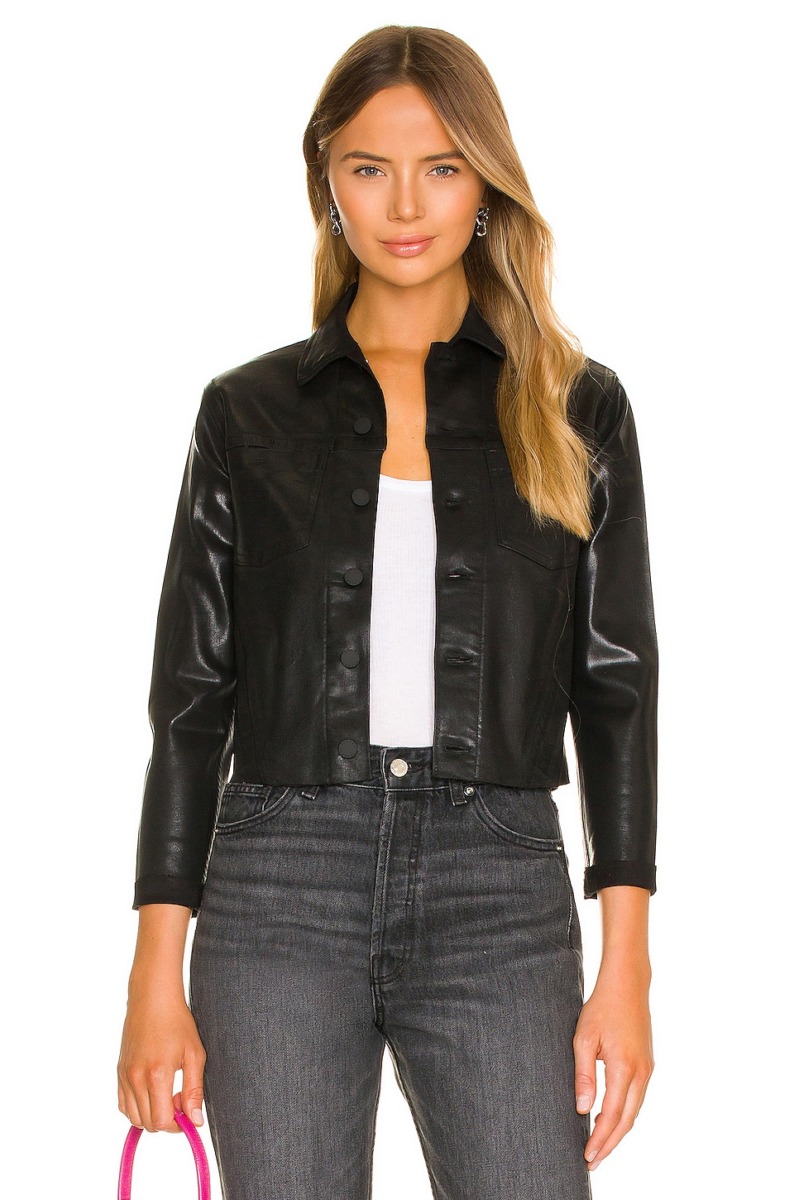 L'Agence - Jacket in Black for Women from Revolve GOOFASH