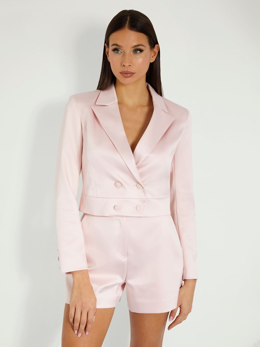 Ladies Blazer in Pink from Guess GOOFASH