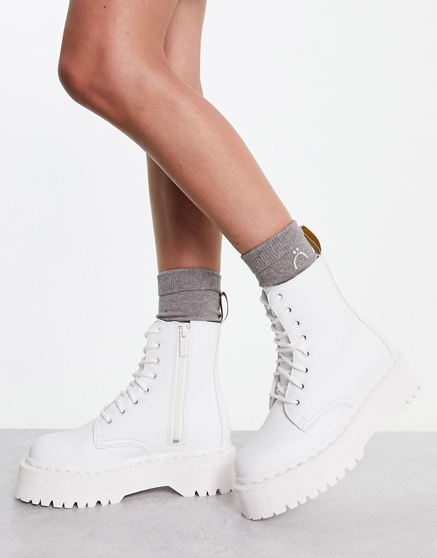 Ladies Boots in White from Asos GOOFASH