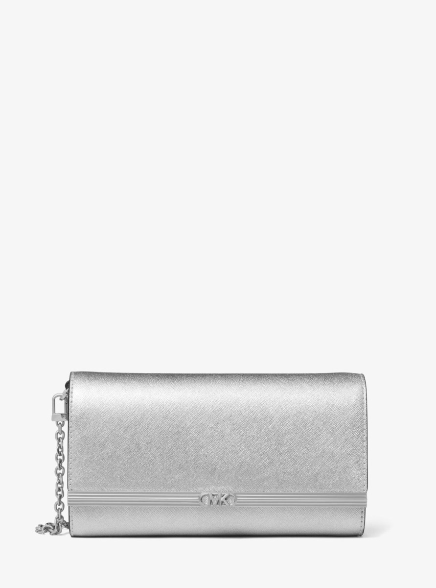 Ladies Clutches Silver from Michael Kors GOOFASH