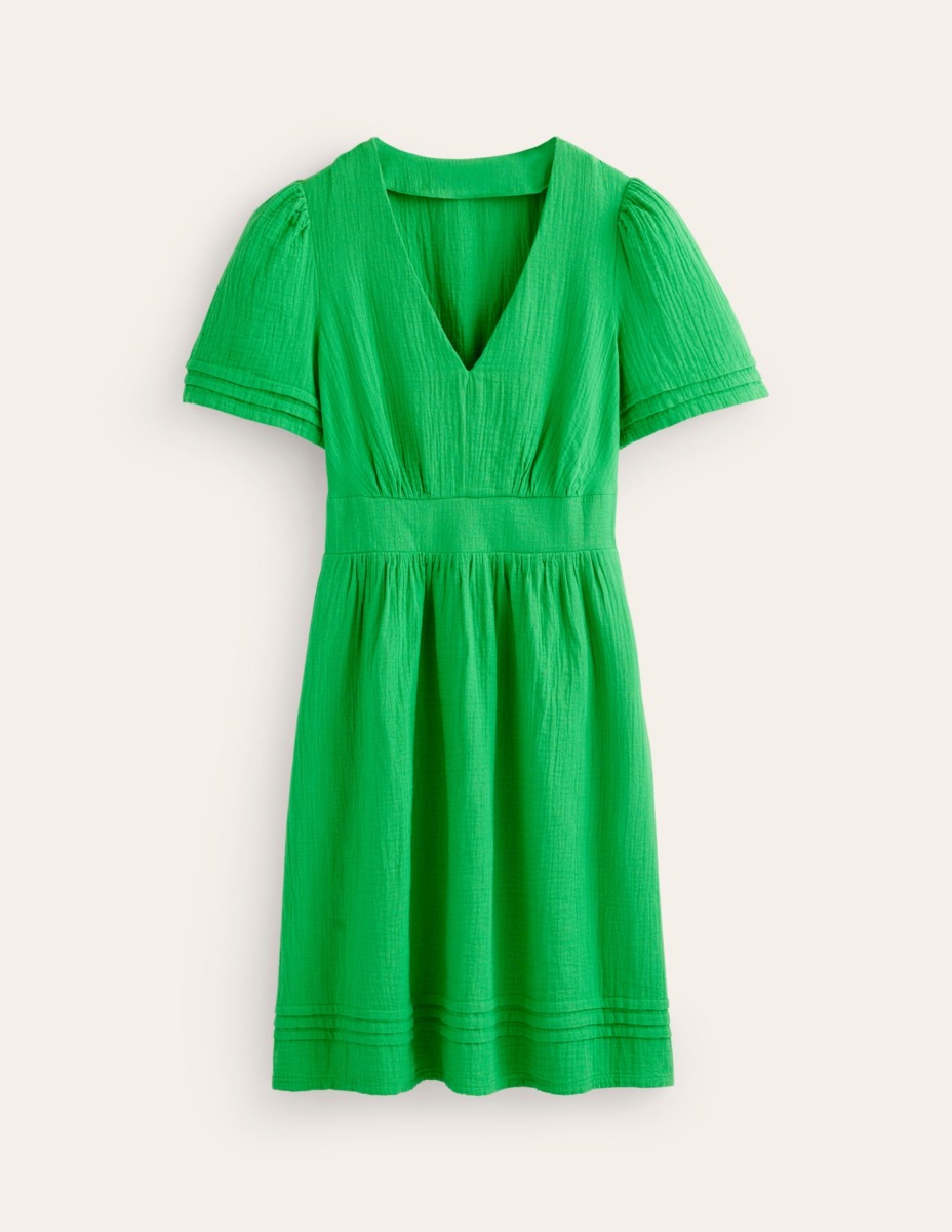 Ladies Dress Green - Boden GOOFASH