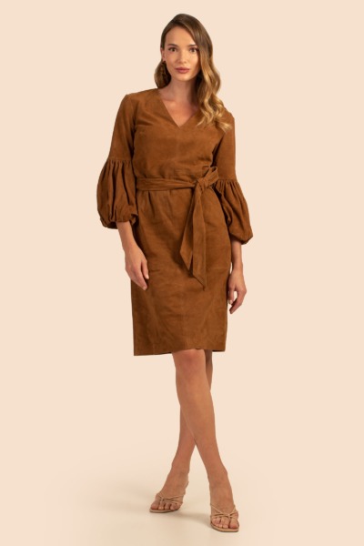 Ladies Dress in Brown Trina Turk GOOFASH