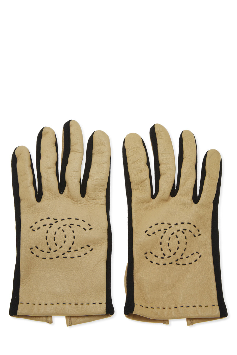 Ladies Gloves Beige WGACA - Chanel GOOFASH