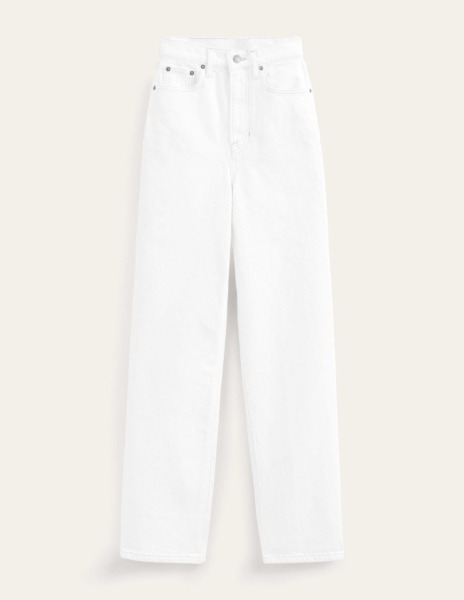 Ladies Jeans White - Boden GOOFASH