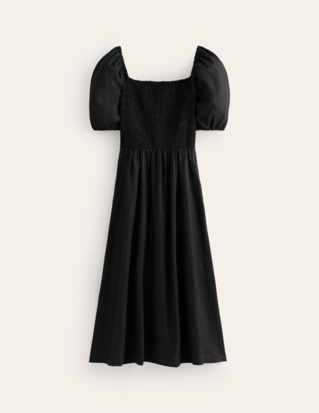 Ladies Midi Dress Black from Boden GOOFASH