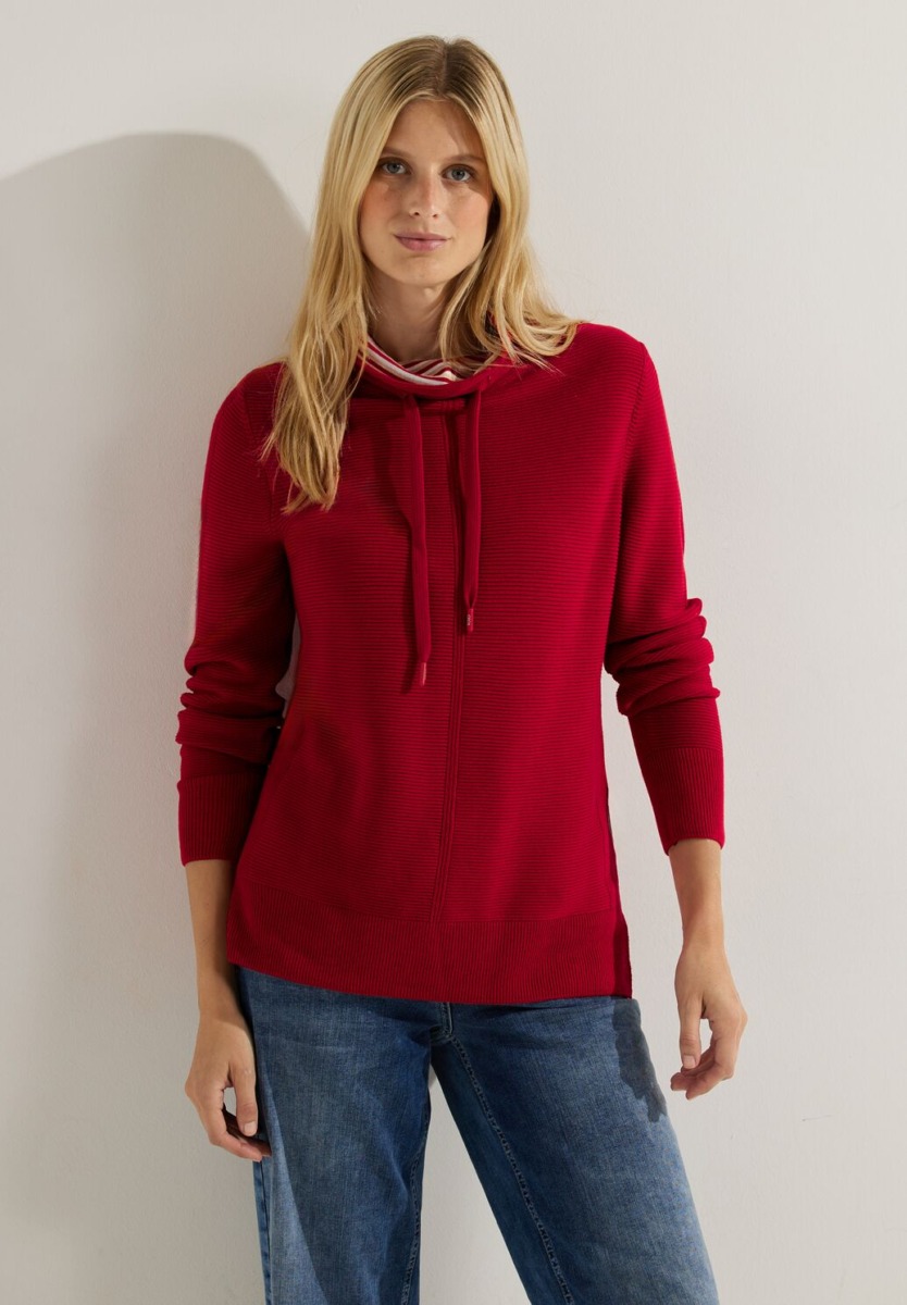 Ladies Pullover in Red - Cecil GOOFASH
