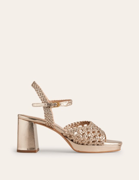 Ladies Sandals in Gold - Boden GOOFASH
