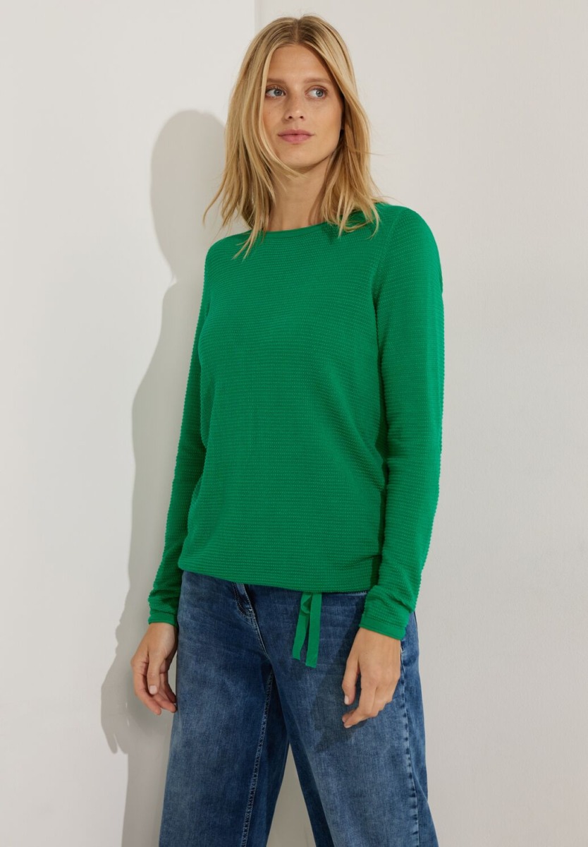 Ladies Sweater Green - Cecil GOOFASH
