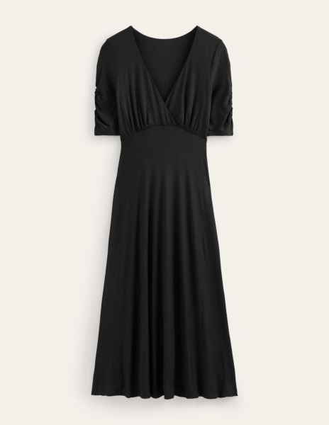 Ladies Tea Dress - Black - Boden GOOFASH