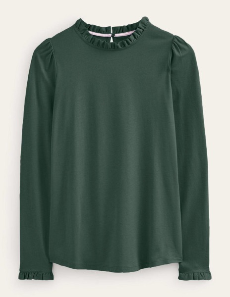 Ladies Top in Green at Boden GOOFASH