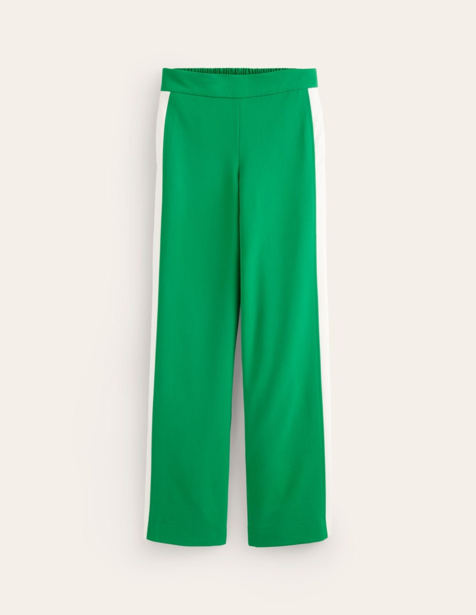 Ladies Trousers - Green - Boden GOOFASH