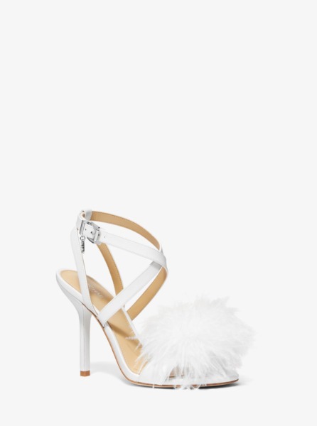 Ladies White Sandals from Michael Kors GOOFASH