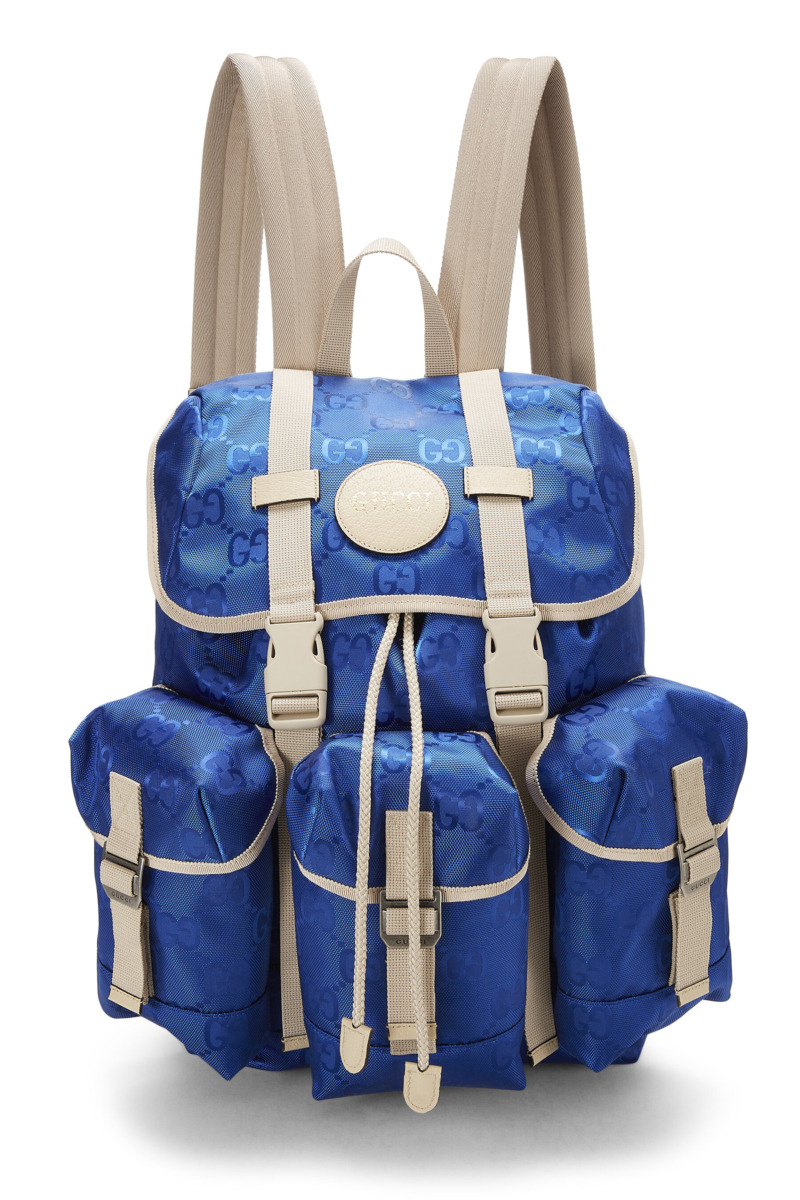 Lady Backpack Blue Gucci - WGACA GOOFASH