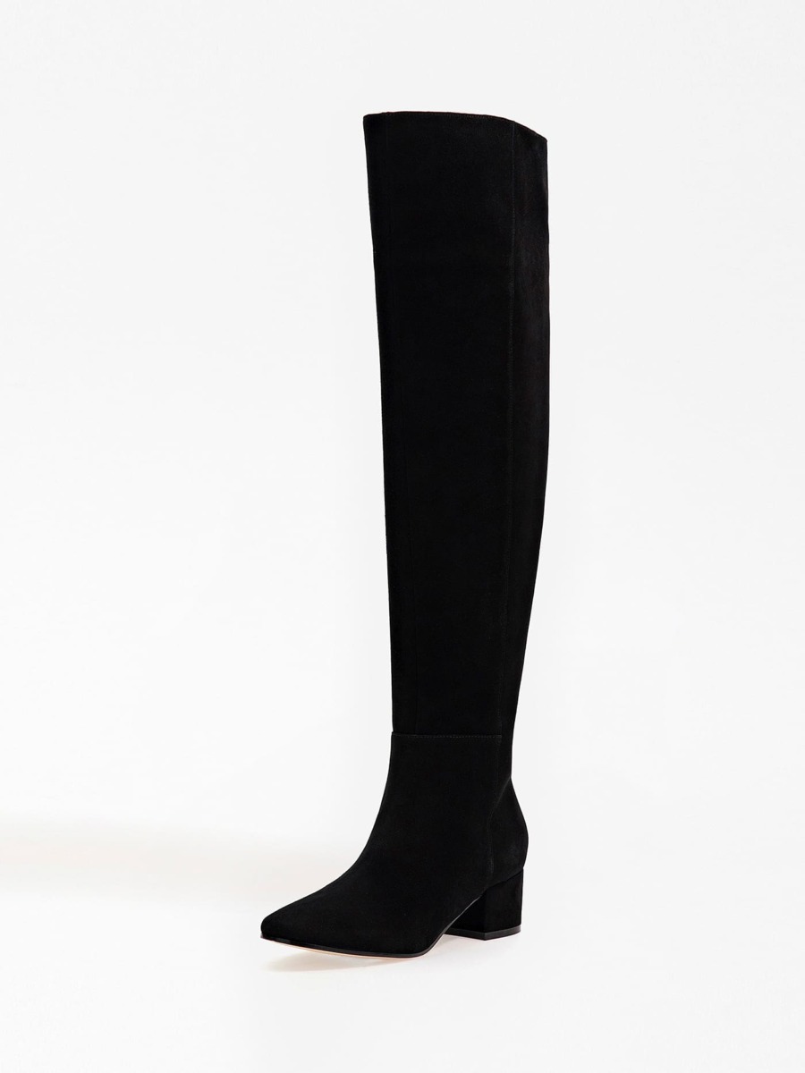 Lady Black Boots - Guess GOOFASH