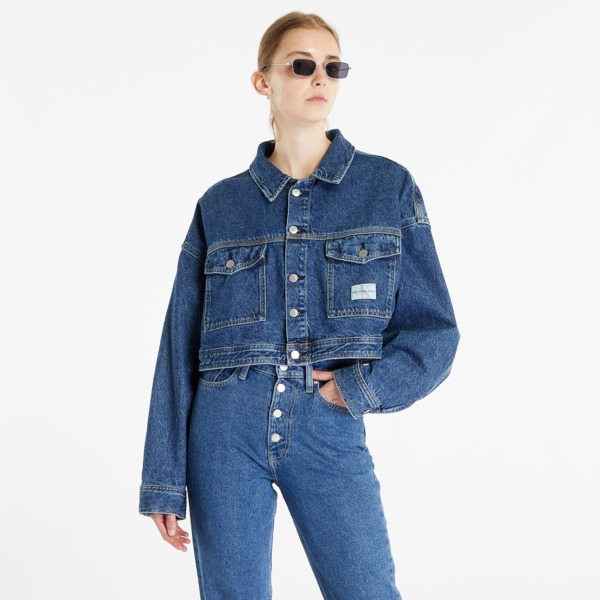 Lady Blue - Denim Jacket - Calvin Klein - Footshop GOOFASH