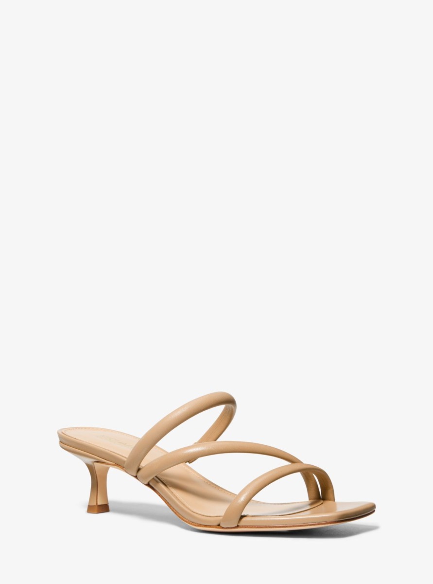 Lady Camel Sandals from Michael Kors GOOFASH