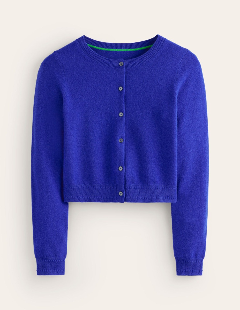 Lady Cardigan Blue from Boden GOOFASH