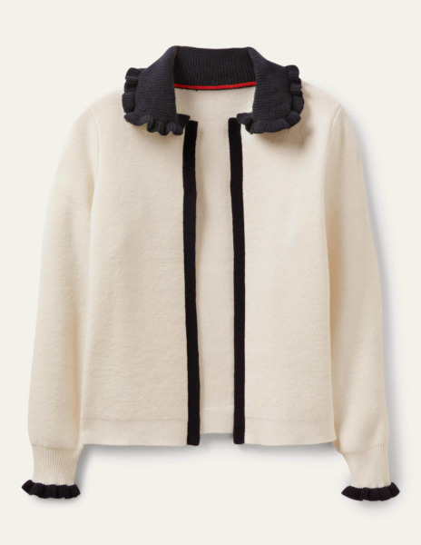 Lady Cardigan Ivory from Boden GOOFASH