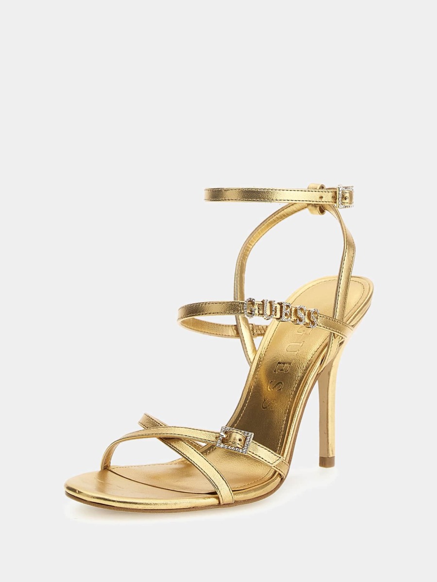 Lady Gold Sandals from Guess GOOFASH