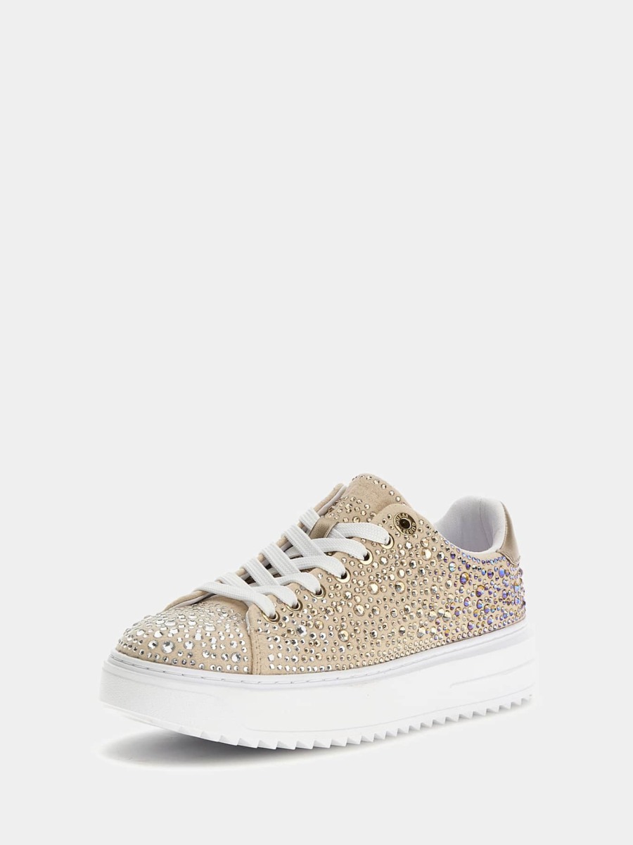Lady Gold Sneakers at Guess GOOFASH
