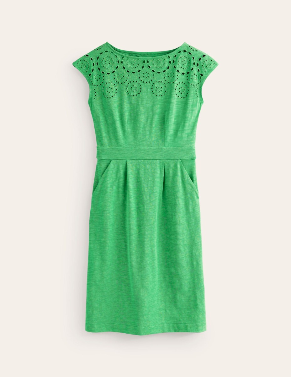 Lady Green Dress - Boden GOOFASH
