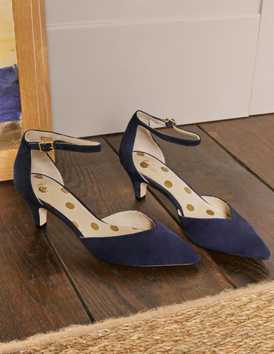 Lady High Heels Blue by Boden GOOFASH